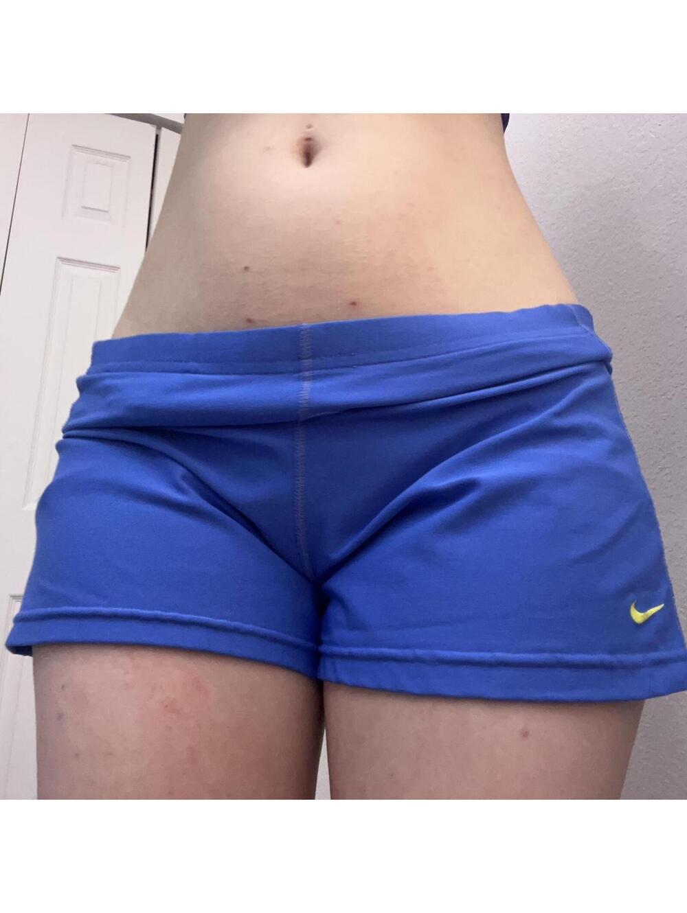 vintage nike low rise shorts